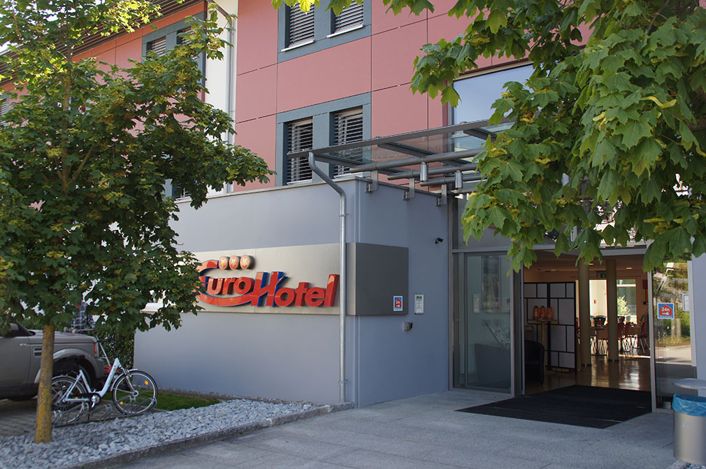 Außenansicht des EuroHotel Günzburg