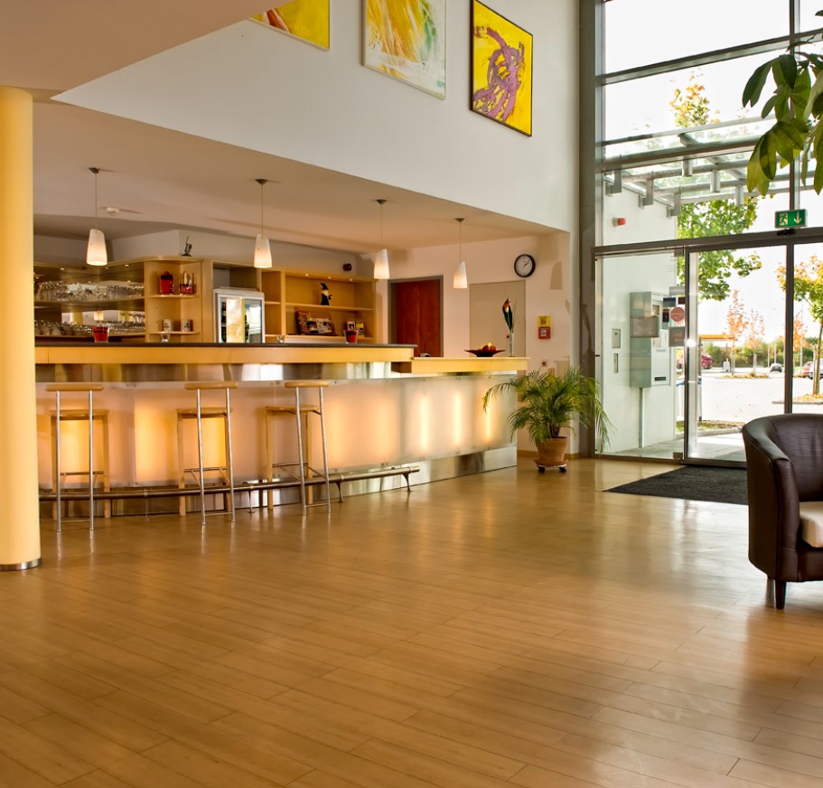Lobby des EuroHotel Günzburg