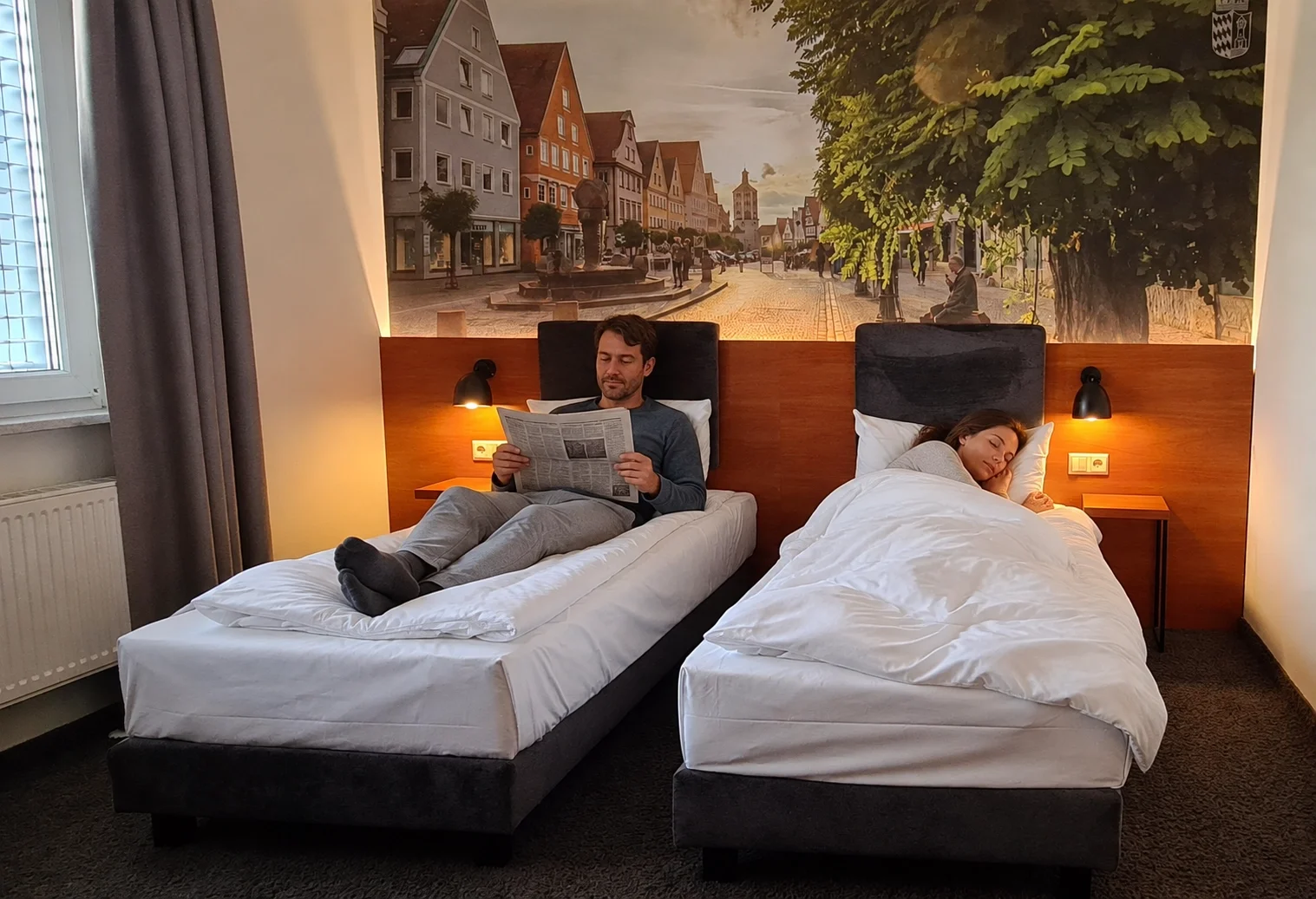 Doppelzimmer im EuroHotel Günzburg