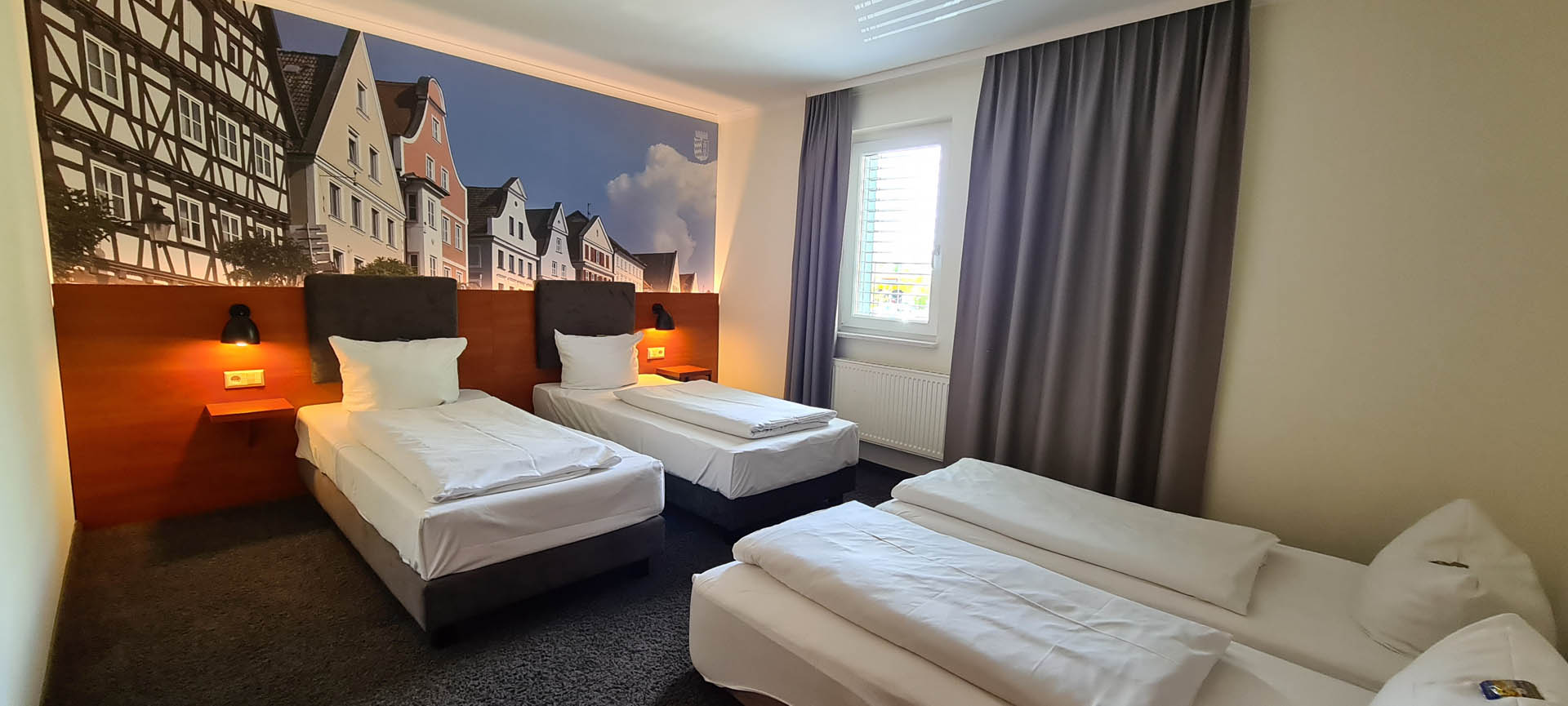 Familienzimmer im EuroHotel Günzburg