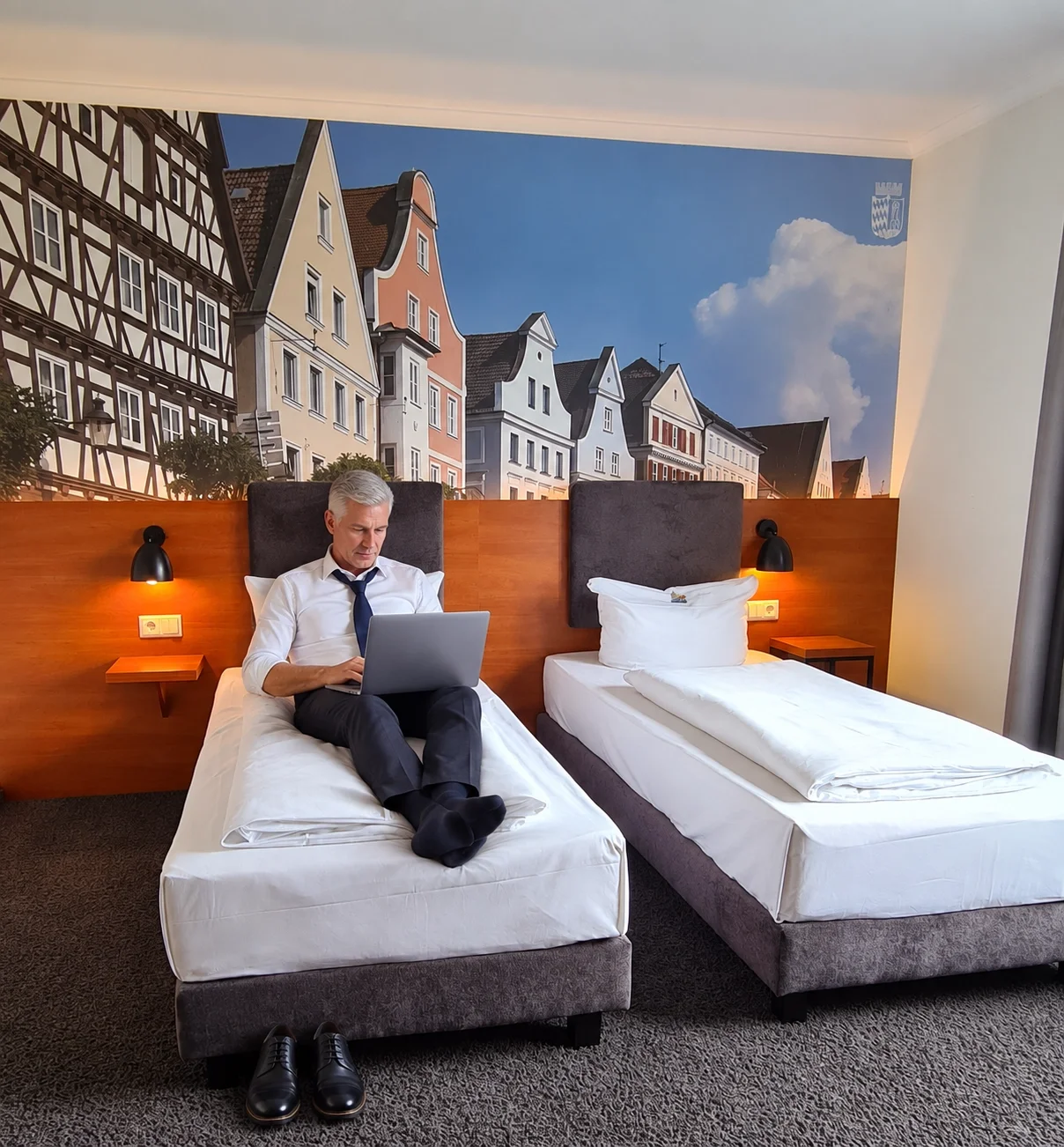 Einzelzimmer im EuroHotel Günzburg